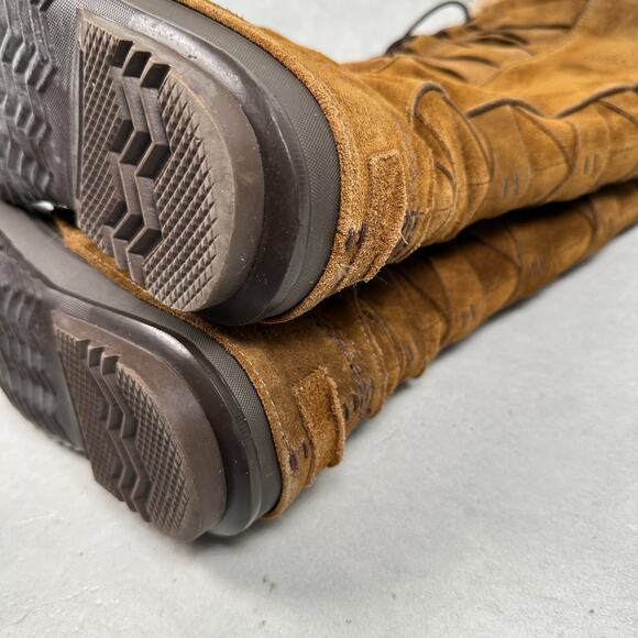 Sorel Boots Womens 7 Brown Cate of Alexandria 8 Faux Fur Waterproof Winter RARE - Picture 12 of 13